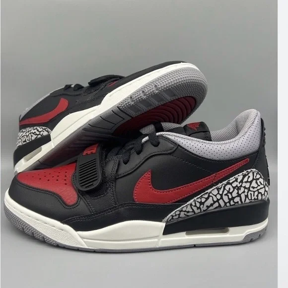 Nike Air JORDAN LEGACY 312 BRED CEMENT (color) EUC size 13 - Picture 2 of 15